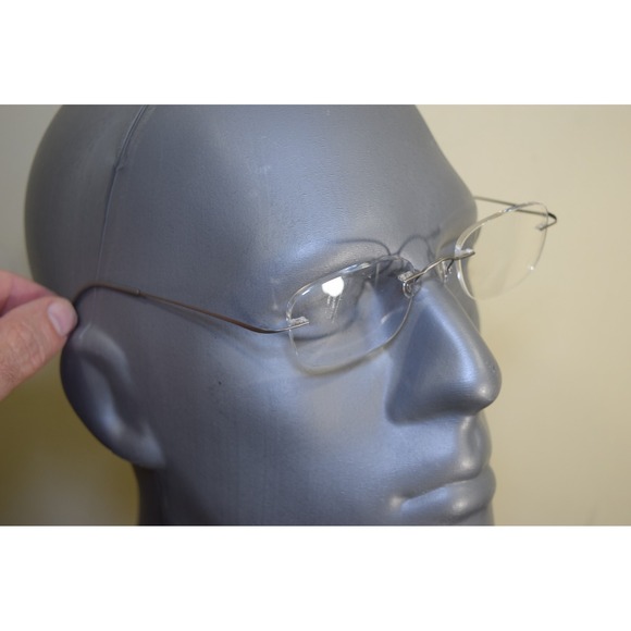 Silhouette Titan M7395 /10 6061 Eyeglasses 19 40 Silver Austria Light + Case